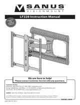 Sanus Systems TV Mount LF228 Руководство пользователя