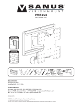 Sanus VMF308 Руководство пользователя