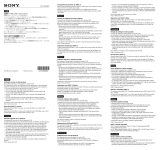 Sony FDR-AX100 Инструкция по применению