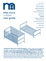 mothercare Little Circus Cot Bed Руководство пользователя