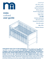 mothercare Mido Cot Bed Руководство пользователя