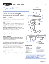 Baratza Sette 30 Инструкция по началу работы