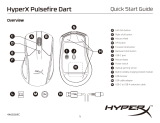 HyperX Pulsefire Dart (HX-MC006B) Руководство пользователя