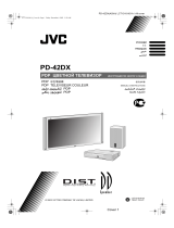 JVC PD-42DX Руководство пользователя