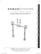 Sanus VMCC1 Инструкция по установке