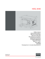 Barco HDQ-2K40 Руководство пользователя