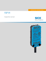 SICK CQF16 Capacitive sensor Инструкция по эксплуатации