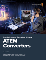 Blackmagic ATEM Converters  Руководство пользователя