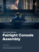 Blackmagic Fairlight Console  Руководство пользователя