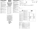 SICK Magnetic cylinder sensor for C-slot / Magnetischer Zylindersensor für C-Nut Инструкция по эксплуатации