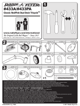 Radio Flyer Classic Pink Dual Deck Tricycle Руководство пользователя