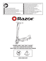 Razor Power Core E90 Electric Scooter Руководство пользователя