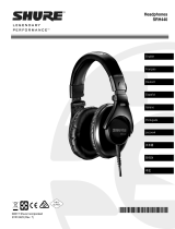 Shure SRH440 Black Руководство пользователя