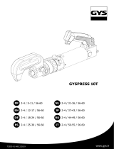 GYS RIVETER GYSPRESS 10T Инструкция по применению