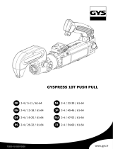 GYS RIVETER GYSPRESS 10T PUSH-PULL Инструкция по применению