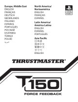 Thrustmaster T150RS RACING WHEEL Руководство пользователя