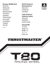 Thrustmaster T80 RW FERRARI 488 GTB Руководство пользователя