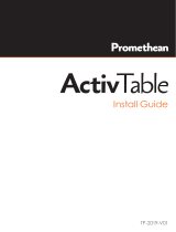 promethean ACTIVTABLE Руководство пользователя