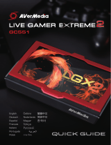 Avermedia Live Gamer Extreme 2 (GC551) Руководство пользователя