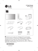 LG 55VX1D-B Руководство по быстрой настройке