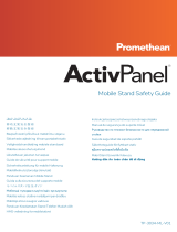 promethean ActivPanel Stand Руководство пользователя