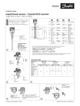 Danfoss Liquid level sensor Type AKS 4100 / AKS 4100U - Coaxial D22 version Инструкция по установке