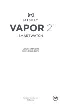 Misfit Vapor 2 Руководство пользователя