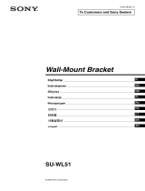 Sony SU-WL51 Руководство пользователя