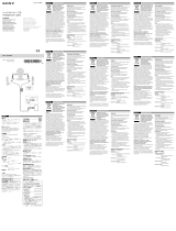 Sony MUC-M12NB1 Инструкция по применению