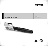 STIHL BGA 56 Руководство пользователя