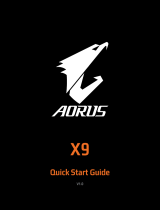 AORUS X9 Инструкция по применению