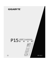 Gigabyte P15 Руководство пользователя