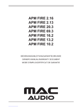 MAC Audio APM FIRE 13.2 Инструкция по применению