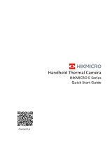 HIKMICRO E Series HM-TP30-1AQF-Eco-V Handheld Thermal Camera Руководство пользователя